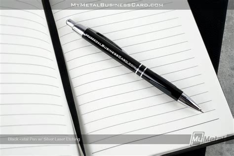 Metal Personalized Pens | My Metal Business Card