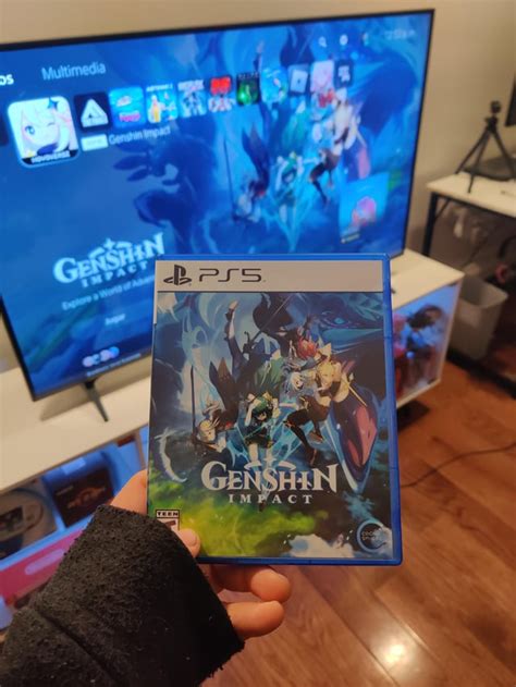 Finally got genshin on Ps5 : r/Genshin_Impact