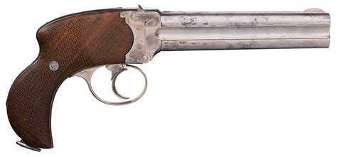 Lancaster Charles Superposed Barreled Howdah Pistol | Rock Island Auction