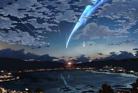 Anime Sky Background