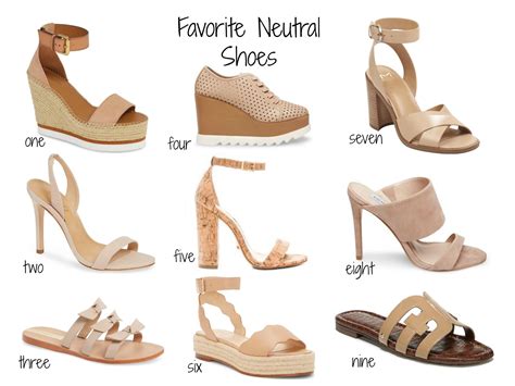 Current favorite neutral shoes - Freckles and Cocoa