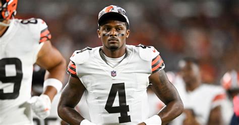 Report: Browns QB Deshaun Watson 'on Track' to Meet Requirements of ...