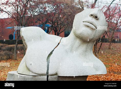 Asia, Republic of Korea, South Korea, Seoul, Olympic Park, sculpture ...