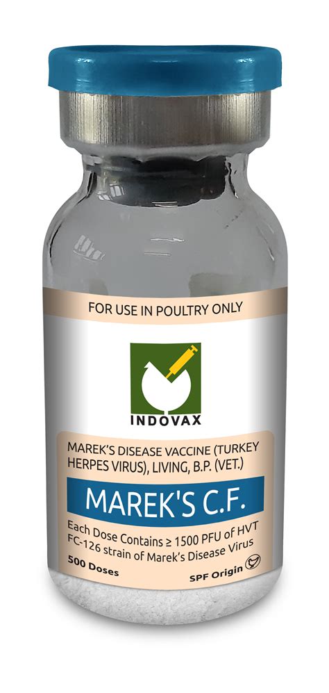 MAREK’s DISEASE VACCINE (CELL FREE) – Indovax