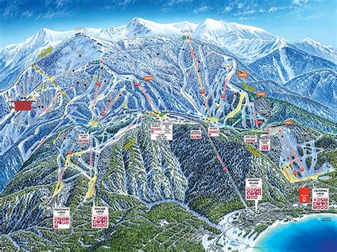 Heavenly Trail map - Freeride