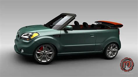 Kia Soul Convertible Is A Topless Variant Of The Hamster Ride