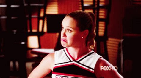 Glee Kitty Wilde GIF - Glee Kitty Wilde Frown - Discover & Share GIFs