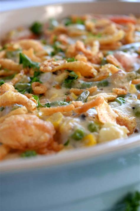 Make Ahead Creamy Vegetable Casserole - Lord Byron's Kitchen