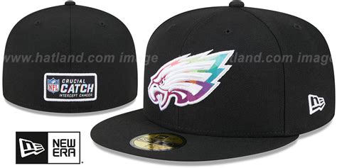 Philadelphia Eagles 2023 ONFIELD CRUCIAL CATCH Fitted Hat