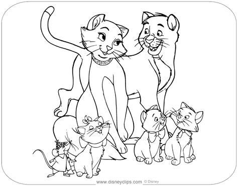 32+ marie aristocats coloring pages - AaranMailili