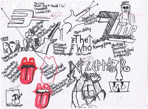 Rock Band Drawing at GetDrawings | Free download