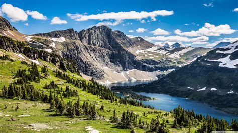 Hidden Lake Glacier National Park Montana Ultra HD Desktop Background ...