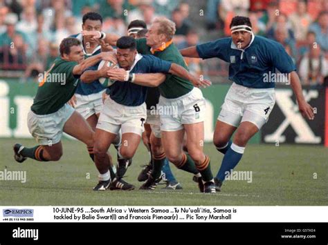 Francois pienaar 1995 rugby world cup hi-res stock photography and images - Alamy