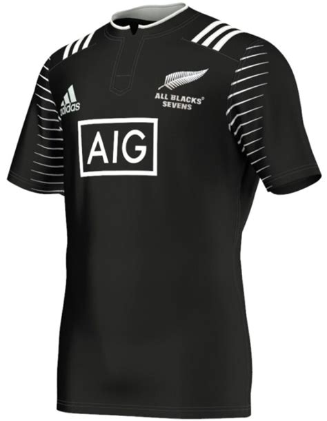 New NZ 7's Rugby Shirt 2015- Adidas New Zealand Sevens Home Jersey 14/15 | New Rugby Kits