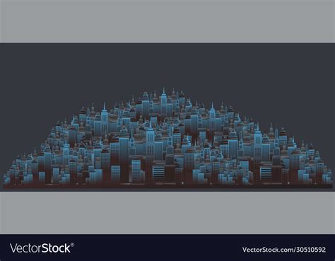 Cityscape Royalty Free Vector Image - VectorStock