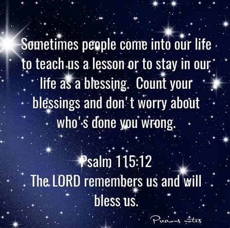 God places people in our life for a reason. Psalm 115, Psalms, Wisdom ...