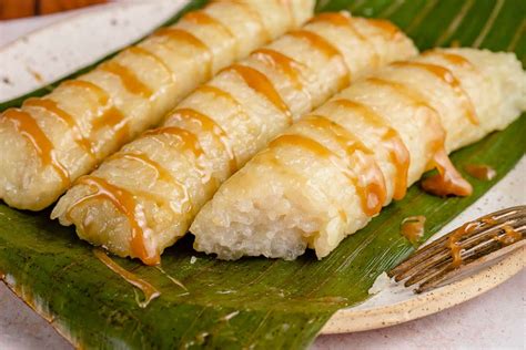 Suman Malagkit (Filipino Steamed Rice Cakes) - Sweet Simple Vegan