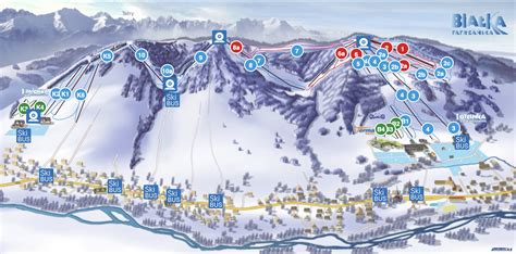 Białka Tatrzańska - Kotelnica Piste Map | Plan of ski slopes and lifts | OnTheSnow