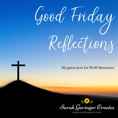 Woman to Woman: Good Friday Reflections