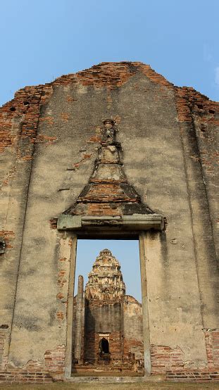 Thailand Historical Park Lopburi Ancient Building Front Gate Frame Stock Photo - Download Image ...