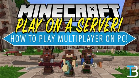 How To Play Multiplayer on Minecraft PC - YouTube