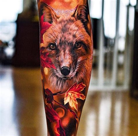 Pin on Awesome Tattoos/INKspiration | Fox tattoo design, Fox tattoo, Fox tattoo men