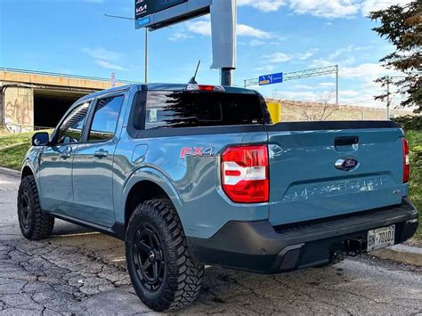 2022 Ford Maverick Lariat Looks Pretty Great With Off-Road Tires, Lift Kit