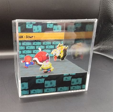 Belome Super Mario RPG Diorama Super Mario RPG 3D Diorama - Etsy