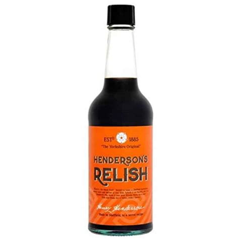 Hendersons Relish 284ml Hendos – Brits R U.S.