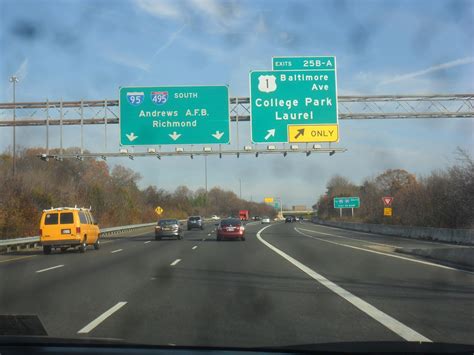 Luke's Signs: Interstate 495/Capital Beltway - Maryland