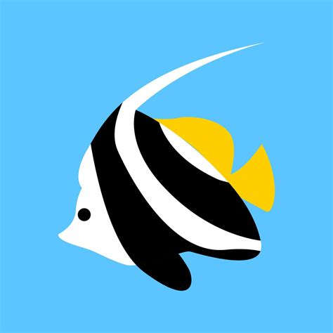 Black fish, illustration, vector on white background. 13472159 Vector Art at Vecteezy