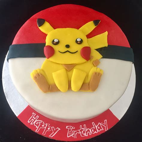 Pikachu Birthday Cake