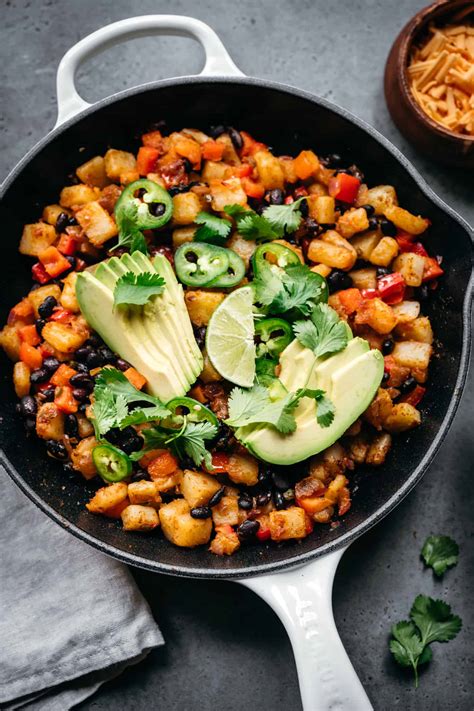 Vegan Southwest Breakfast Skillet - Crowded Kitchen