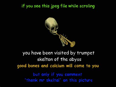 Trumpet Skeleton Meme by DelightfulDiamond7 on DeviantArt