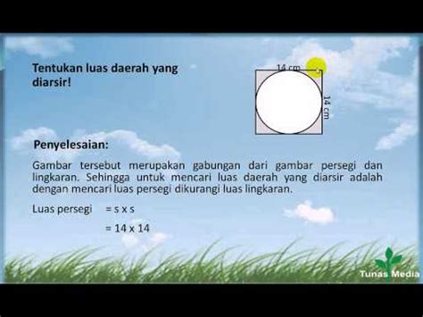 Lingkaran "luas daerah yg diarsir" - YouTube