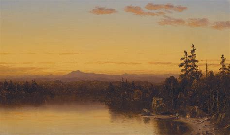 Sanford Robinson Gifford (1823-1880) | Twilight in the Adirondacks | 19th Century, Paintings ...