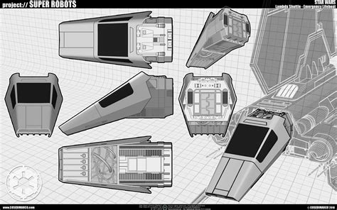 Lambda Shuttle WIP 002 by cosedimarco on DeviantArt