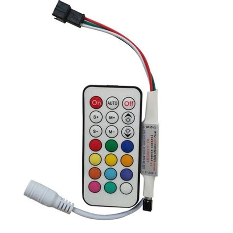 LED Controller with Radio Remote Control LED2017-RF (RGB, 1024 px, 5-24 V) - GsmServer