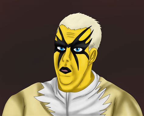 Goldust facepaint by KurtisDefender on DeviantArt