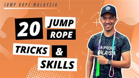 20 Jump rope tricks & skills (beginner to advanced) - YouTube