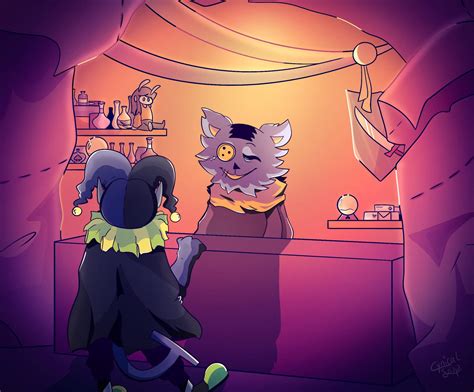 Jevil and Seam- ♠Deltarune Fan Art♠ | Deltarune. Amino