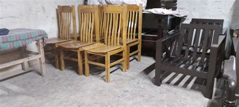 Teak Wood Wooden chair, With Cushion at Rs 3800 in Chennai | ID ...