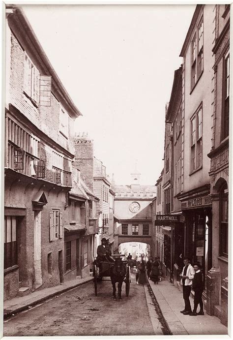 'Totnes, Eastgate and High Street' Circa 1880 Francis Bedford (1816 ...