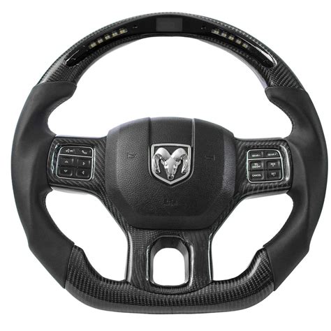 Vicrez Carbon Fiber Steering Wheel +LED Dash vz102339 | RAM 1500 2500 ...