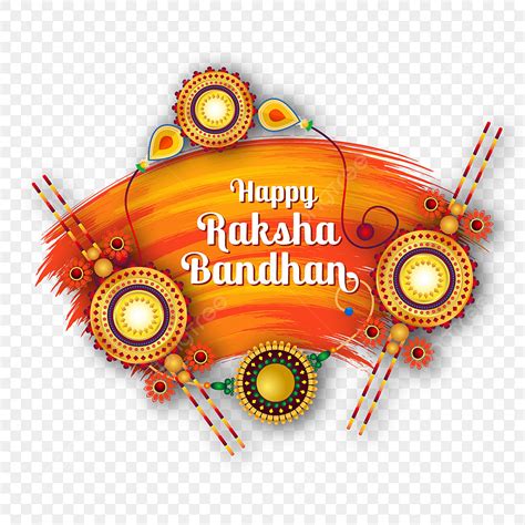 Raksha Bandhan Vector Hd PNG Images, Decorative Rakhi For Raksha Bandhan, Celebration, Promotion ...