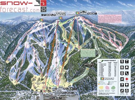 Snow Summit Ski Resort Guide, Location Map & Snow Summit ski holiday accommodation