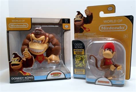 World of Nintendo: Diddy Kong and Deluxe Donkey Kong by Jakks Pacific ...