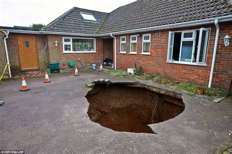 Could a sinkhole swallow YOUR home? Scientists warn of more vast holes appearing in wake of ...