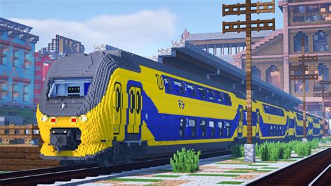 Minecraft More Voxel Trains Immersive Railroading - YouTube