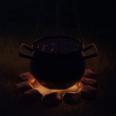 ArtStation - Cooking Cauldron